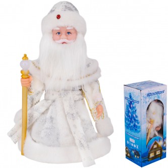 Дед Мороз 30см рус. озв. 141V-529 Дед Мороз 30см рус. озв. 141V-529