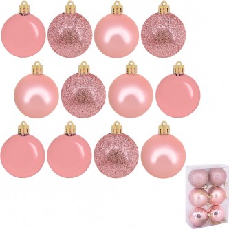 Ел.набор Шары розовый пастель. 6cm 6шт в кор. FG240517126M Ел.набор Шары розовый пастель. 6cm 6шт в кор. FG240517126M