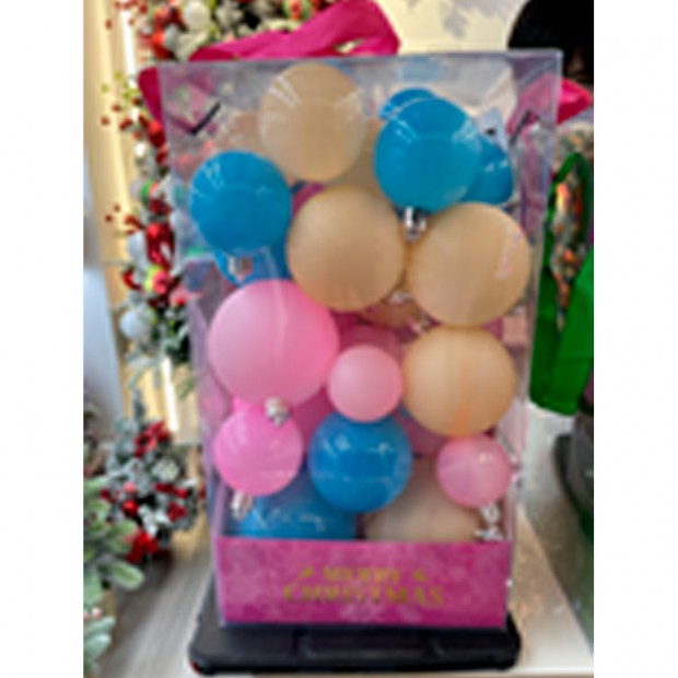 Ел.набор Шары разноцвет. пастель. 4см и 8см 38шт в кор. FG240519076Q Ел.набор Шары разноцвет. пастель. 4см и 8см 38шт в кор. FG240519076Q