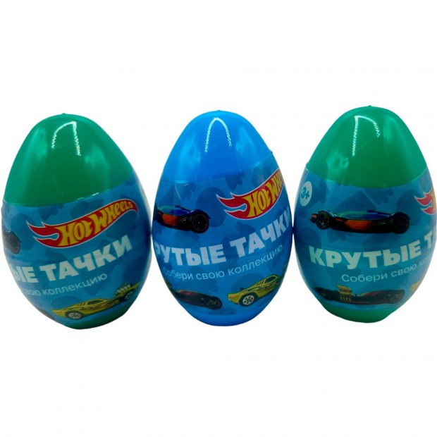 Игрушка сюрприз в яйце Hot Wheels 74025 Игрушка сюрприз в яйце Hot Wheels 74025