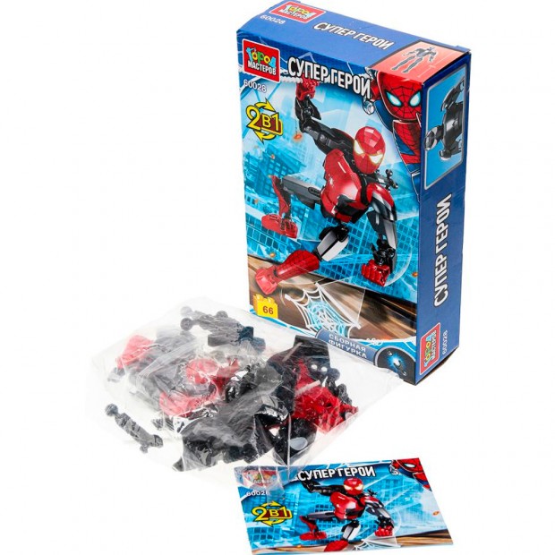Город мастеров 60028-ZH Супергерои 66 дет. Город мастеров 60028-ZH Супергерои 66 дет.