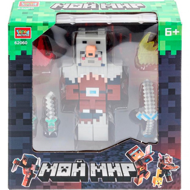 Город мастеров 62060-ZH Мой мир сборная фигурка 16 дет. Город мастеров 62060-ZH Мой мир сборная фигурка 16 дет.