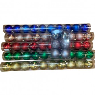 Елочный набор Шары цв. в асс. 6см, 6шт FG240519096Q