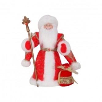 Дед Мороз 30см рус. озв. 1315-12 Дед Мороз 30см рус. озв. 1315-12