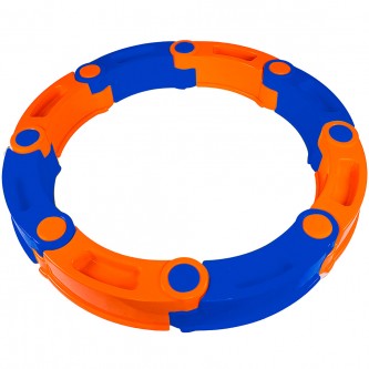 Песочница модульная Крокотам 8 сегментов оранжевый и синий Песочница модульная Крокотам 8 сегментов оранжевый и синий