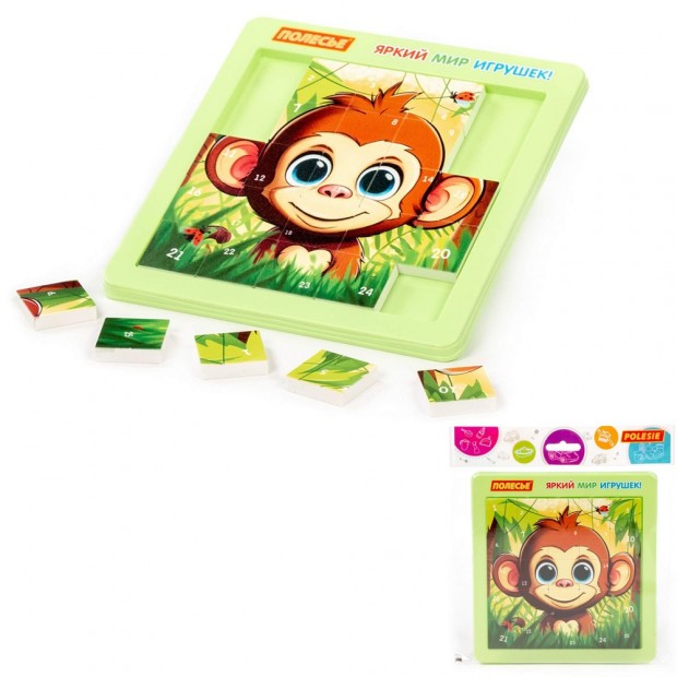Набор игровой настольный "Обезьянка" (25 элементов) (в пакете) 25061