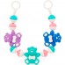 Погремушка-подвеска Смешные обезьянки 54 см синий, бирюзовый, сиреневый 24477 П-Е /12/ Погремушка-подвеска Смешные обезьянки 54 см синий, бирюзовый, сиреневый 24477 П-Е /12/