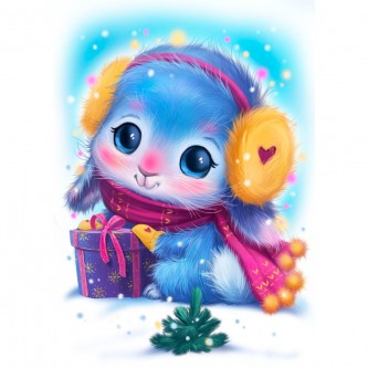 Деревянный Пазл 140 Новогодний кролик MPZCA27-M Деревянный Пазл 140 Новогодний кролик MPZCA27-M