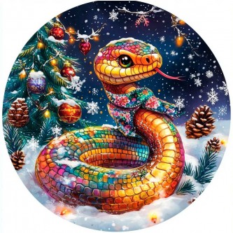 Деревянный Пазл 170 Змея MPZCA67-M Деревянный Пазл 170 Змея MPZCA67-M