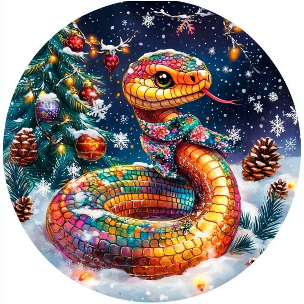 Деревянный Пазл 170 Змея MPZCA67-M