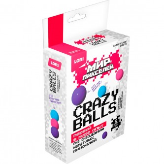Набор Химические опыты Crazy balls Мир пикселей Набор Химические опыты Crazy balls Мир пикселей