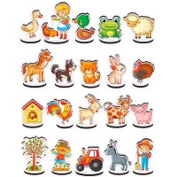 Деревянный Игровой набор Ферма 8769 /28 Деревянный Игровой набор Ферма 8769 /28