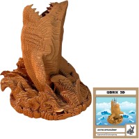 Конструктор Картонный 3D QBRIX Акула органайзер 20081 Конструктор Картонный 3D QBRIX Акула органайзер 20081