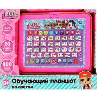 Планшет Обучающий ЛОЛ 300 песен,стихов и звуков.азбука.свет HT1134-R4 Планшет Обучающий ЛОЛ 300 песен,стихов и звуков.азбука.свет HT1134-R4