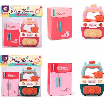 Набор бытовой техники Холодильник и плита в пакете, ZY1593889 Набор бытовой техники Холодильник и плита в пакете, ZY1593889