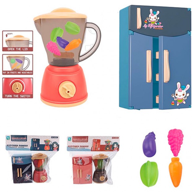 Набор бытовой техники Холодильник и блендер в пакете Набор бытовой техники Холодильник и блендер в пакете