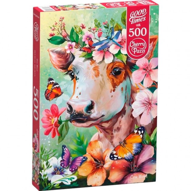 Пазл 500 Корова! Вау! Cherry Pazzl CH20029 Пазл 500 Корова! Вау! Cherry Pazzl CH20029