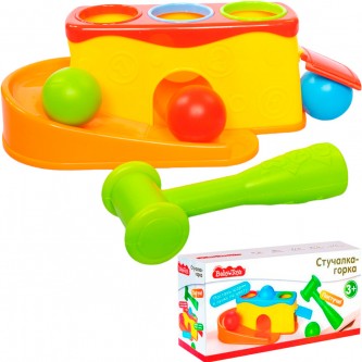 Игрушка Стучалка-горка 2 в 1 Baby toys 70007 Игрушка Стучалка-горка 2 в 1 Baby toys 70007