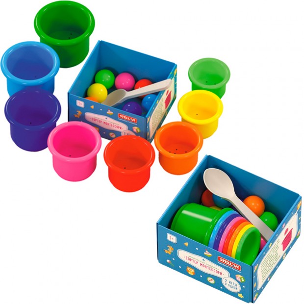 Логическая игрушка Монтессори сортер 02180 Логическая игрушка Монтессори сортер 02180