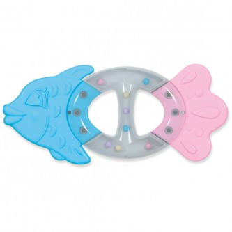 Погремушка-прорезыватель «Рыбка». Коллекция «Карамель» 02193 Погремушка-прорезыватель «Рыбка». Коллекция «Карамель» 02193