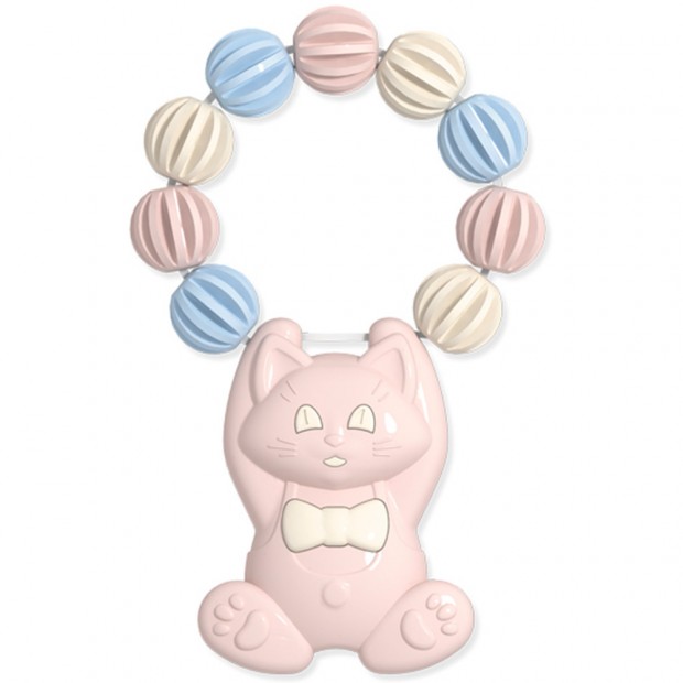 Погремушка-прорезыватель «Акробатик». Коллекция «Бисквит» 02195