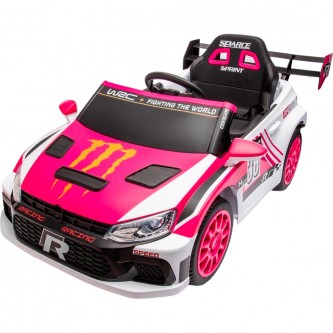 Электромобиль JMBA08-4 Машина розовый-белый р/у Электромобиль JMBA08-4 Машина розовый-белый р/у