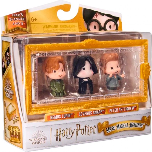 Игровой набор. Гарри Поттер. Набор фигурок 3шт. Люпин, Снейп, Хвост. Harry Potter 43662 Игровой набор. Гарри Поттер. Набор фигурок 3шт. Люпин, Снейп, Хвост. Harry Potter 43662