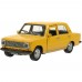 Модель ВАЗ-2101 длина 12 см, двери, багаж, инерция, желтый Технопарк Модель ВАЗ-2101 длина 12 см, двери, багаж, инерция, желтый Технопарк