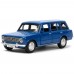 Модель ваз-2102 12 см, двери, багаж, инер,синий Технопарк Модель ваз-2102 12 см, двери, багаж, инер,синий Технопарк