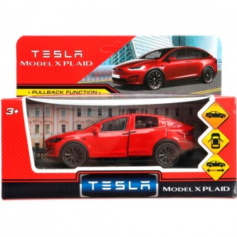 Модель MODELX-12-RD tesla model x plaid 12 см, двери, красн Технопарк в кор. Модель MODELX-12-RD tesla model x plaid 12 см, двери, красн Технопарк в кор.