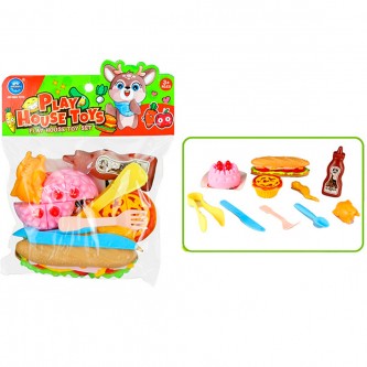 Набор продуктов Фастфуд в пакете, ZY1428620