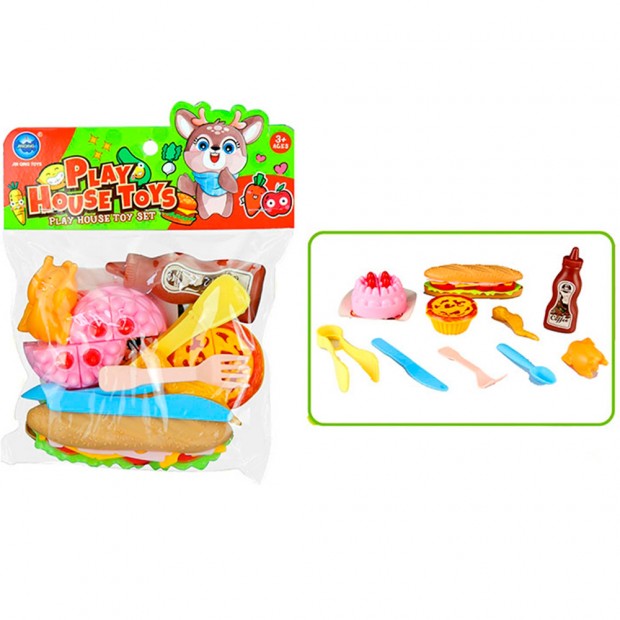 Набор продуктов Фастфуд в пакете, ZY1428620 Набор продуктов Фастфуд в пакете, ZY1428620