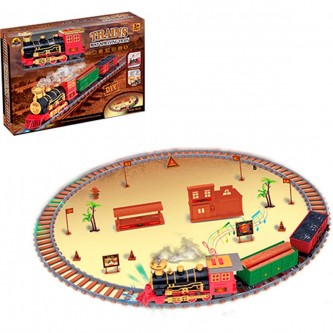 Железная дорога на батарейках в коробке ZY1323189 Железная дорога на батарейках в коробке ZY1323189