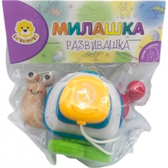 Игрушка развивающая Levatoys Улитка в пакете FCJ1320200 Игрушка развивающая Levatoys Улитка в пакете FCJ1320200