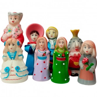 Набор резиновых игрушек Набор Золушка СИ-1058 Набор резиновых игрушек Набор Золушка СИ-1058