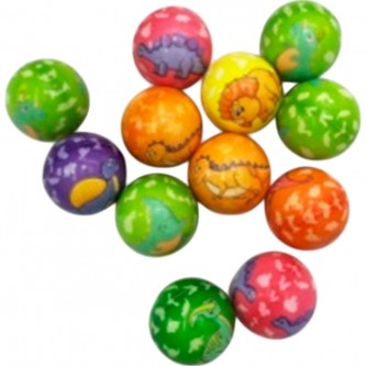 Мяч 6,3 см динозавры