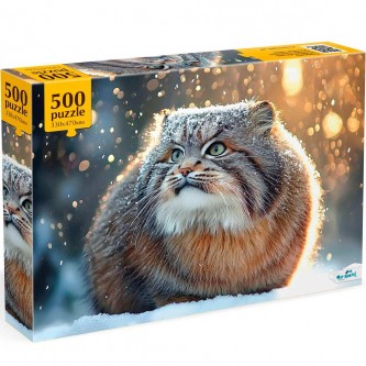 Пазл 500 Манул 09584 Origami Пазл 500 Манул 09584 Origami