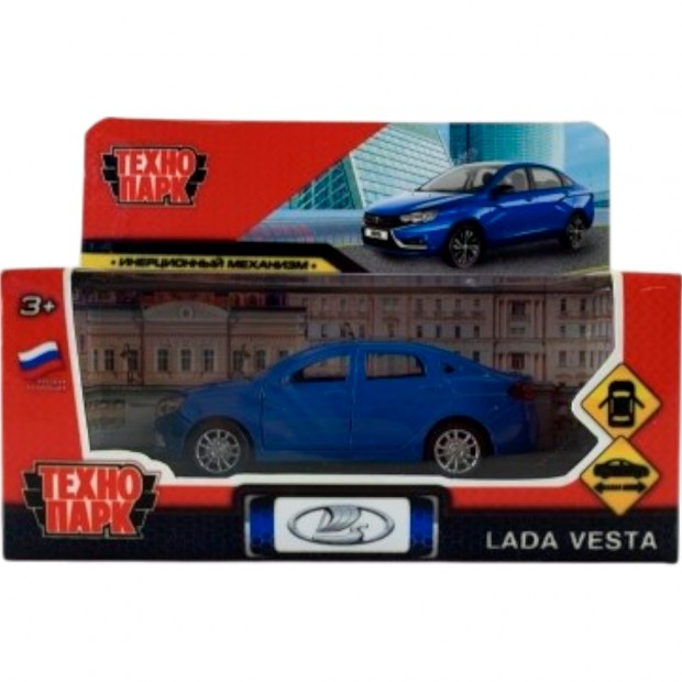 Модель VESTA-12-BU2 LADA vesta 11,5 см, двери, синий Технопарк в кор. Модель VESTA-12-BU2 LADA vesta 11,5 см, двери, синий Технопарк в кор.
