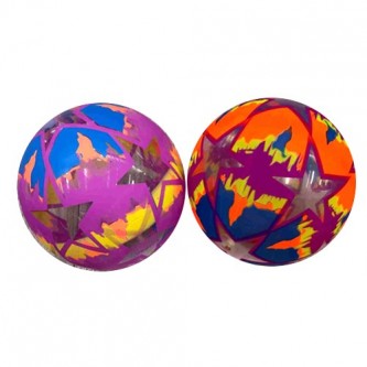 Мяч 22 см, цветные звезды Мяч 22 см, цветные звезды