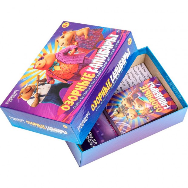 Игра Умка Озорные капибары. Карточная Игра Умка Озорные капибары. Карточная