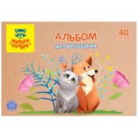 Альбом д/рис 40 л. Мульти-пульти Питомцы 335602