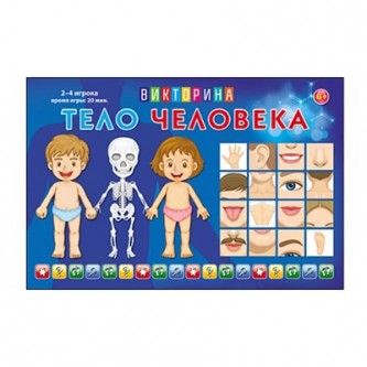 Игра Викторина для малышей.Тело человека ИН-8520