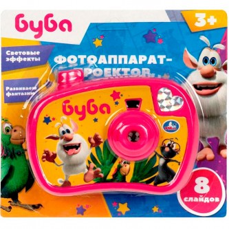 Игрушка на бат. Проектор 8 слайдов. Буба на блист. Умка B2197603-R4