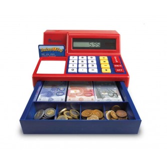 LSP2629-EUR Игрушечный кассовый аппарат (с евро, 47 элементов) LSP2629-EUR Игрушечный кассовый аппарат (с евро, 47 элементов)