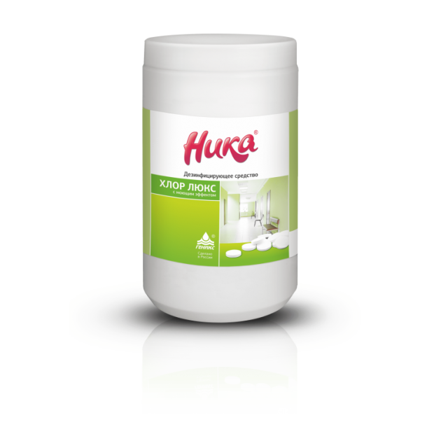 Ника Хлор-Люкс дезинфицирующее средство в таблетках