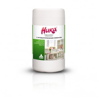 Салфетки универсальные Ника с антибактериальным эффектом Салфетки универсальные Ника с антибактериальным эффектом