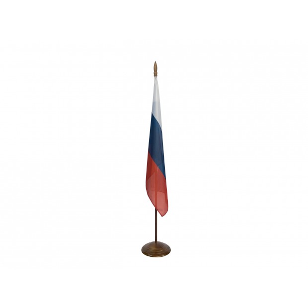 Напольный флагшток дерево, 1 шток Напольный флагшток дерево, 1 шток