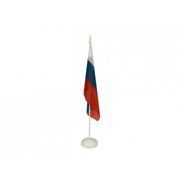 Напольный флагшток пластик белый, 1 шток Напольный флагшток пластик белый, 1 шток
