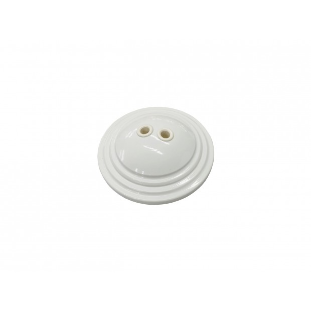 Основание для напольного пластикового флагштока на 2 штока белое