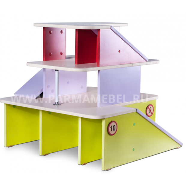 Стеллаж для игрушек «АВТОСТОЯНКА» Стеллаж для игрушек «АВТОСТОЯНКА»